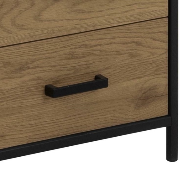 Słupek z szufladami Seaford naturalny - ACTONA